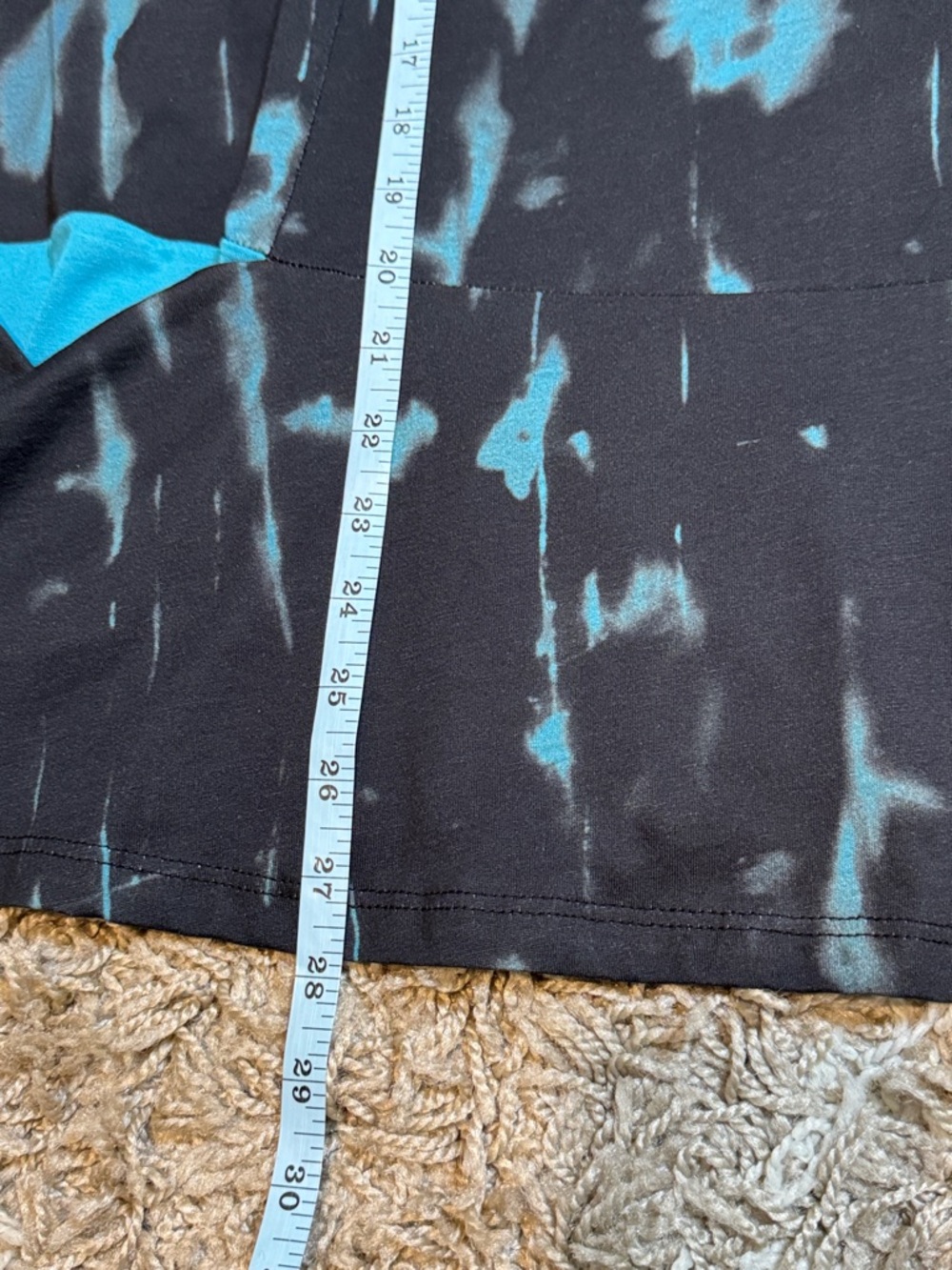 NWT Ozai N Ku Storm Top Black & Turquoise size 3/Large - Picture 14 of 15